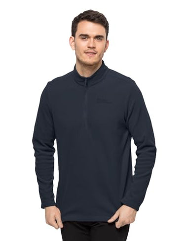 Jack Wolfskin Herren Taunus HZ Fleecepullover, Night Blue, im Sale